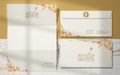 Giraffe Corporate Branding, Logo Design, Letterhead Design and Business Card Design