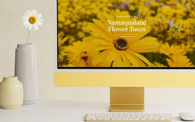 Portfolio Namaqualand Flower Tours Website Redesign