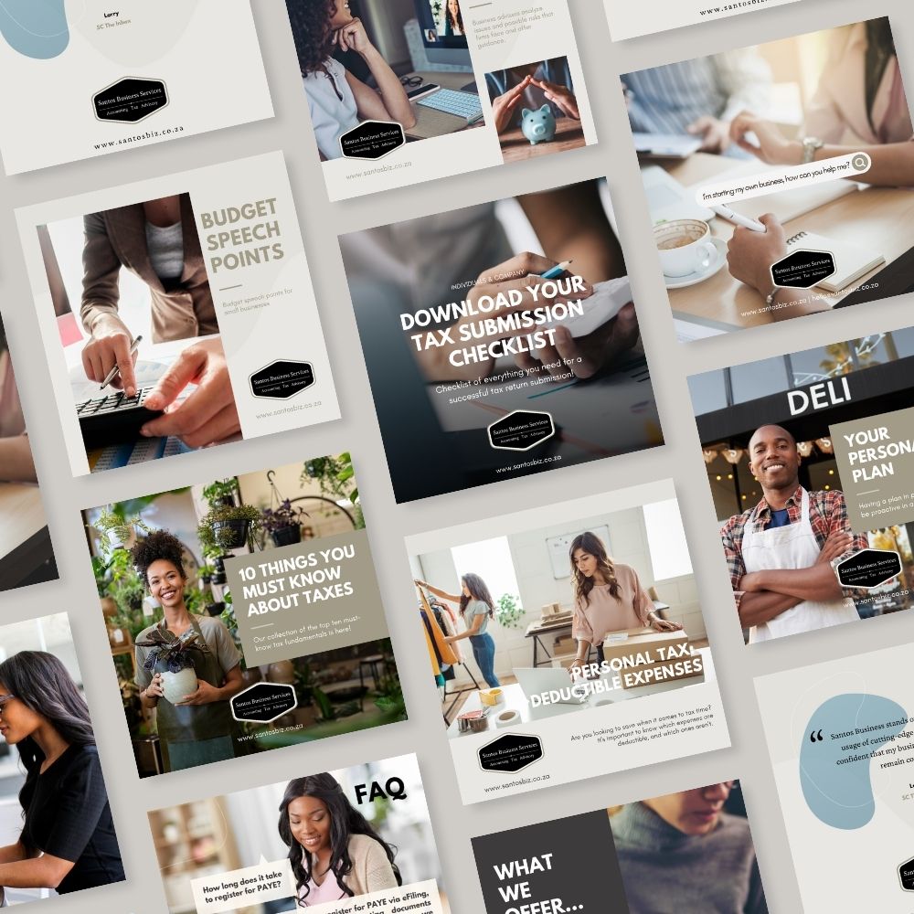 Portfolio Santos Business Social Media Marketing